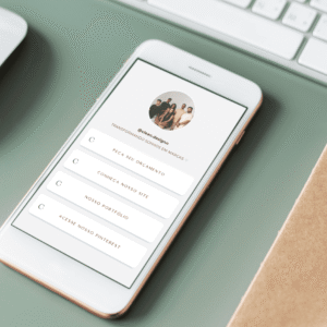 Cartão de visita digital + Link da bio personalizado